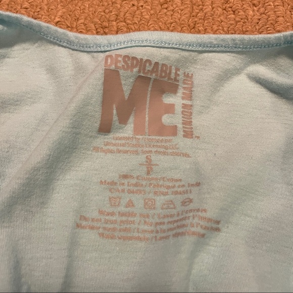 Minions "Brain Freeze" Graphic Tank Blue - S - Picture 9 of 11